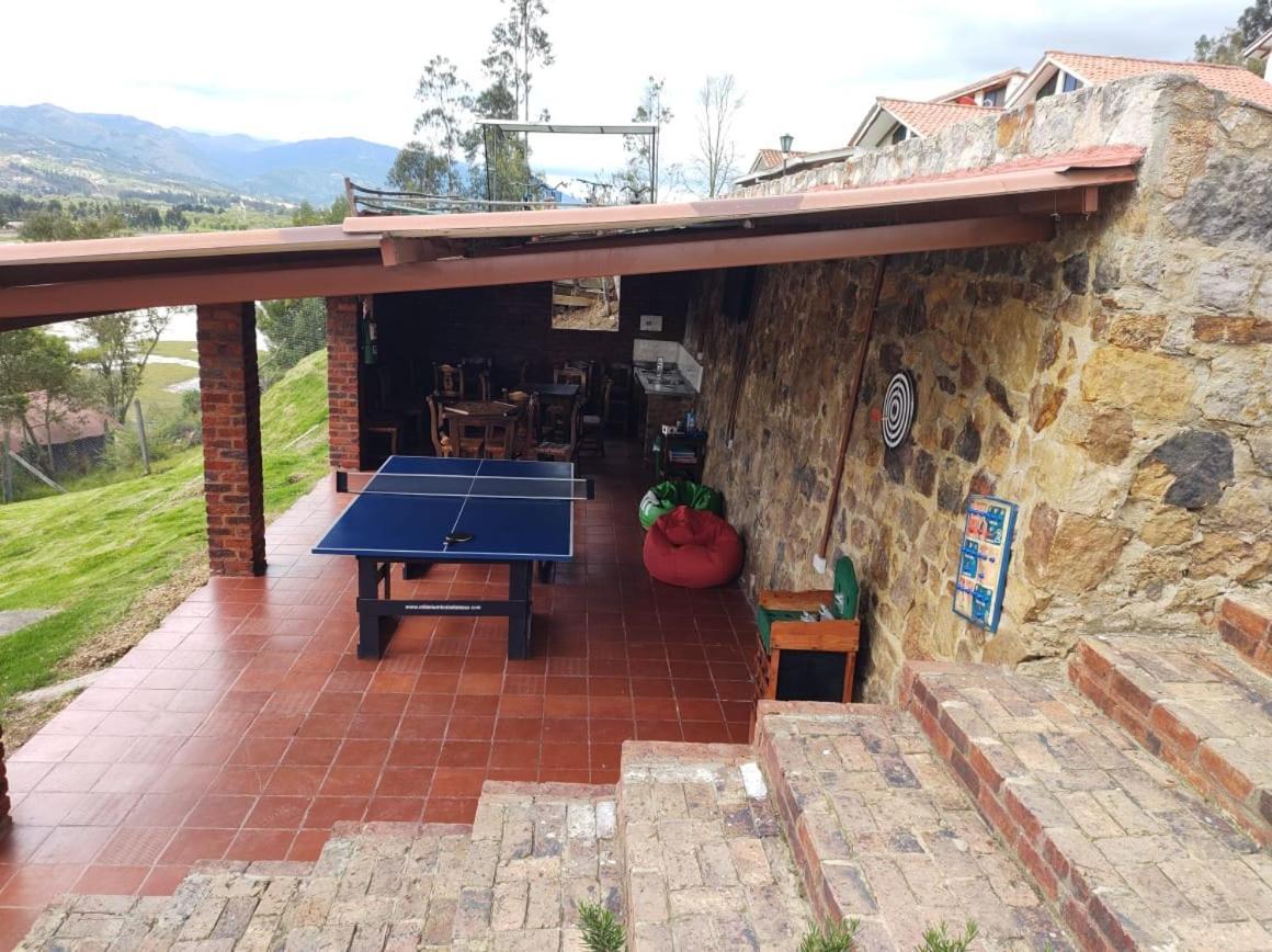 Hotel Cabanas San Cayetano Paipa Extérieur photo